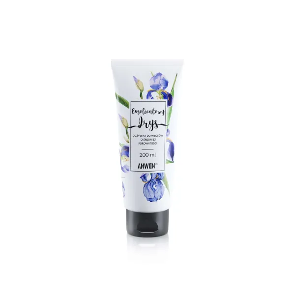 Anwen - Emolientowy Irys - Emolientowa odżywka do włosów średnioporowatych 200ml