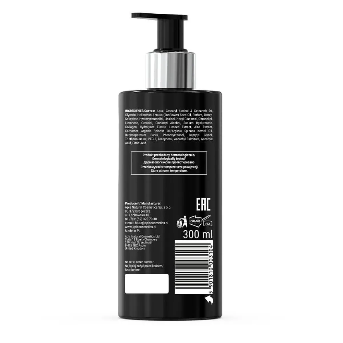 Apis - Black Dream - Pielęgnacyjny krem do rąk 300ml