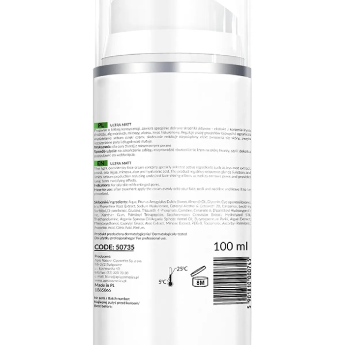 Apis - Acne-Stop  - Krem matujący do twarzy 100 ml