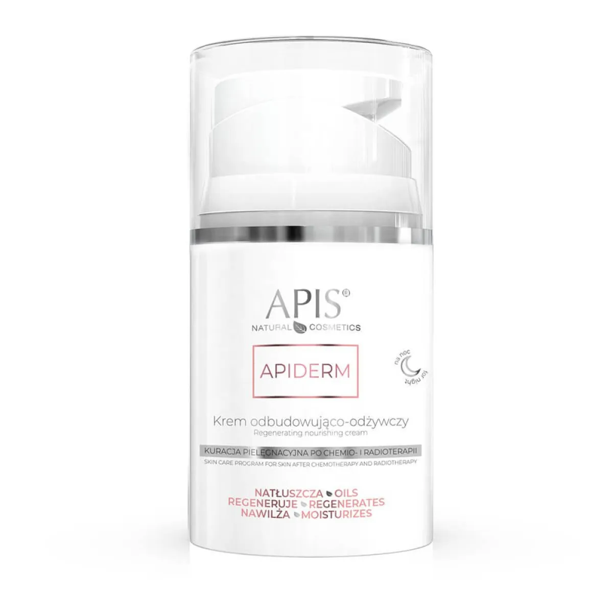 Apis - Apiderm - Krem odbudowująco-odżywczy na noc po chemio- i radioterapii 50ml