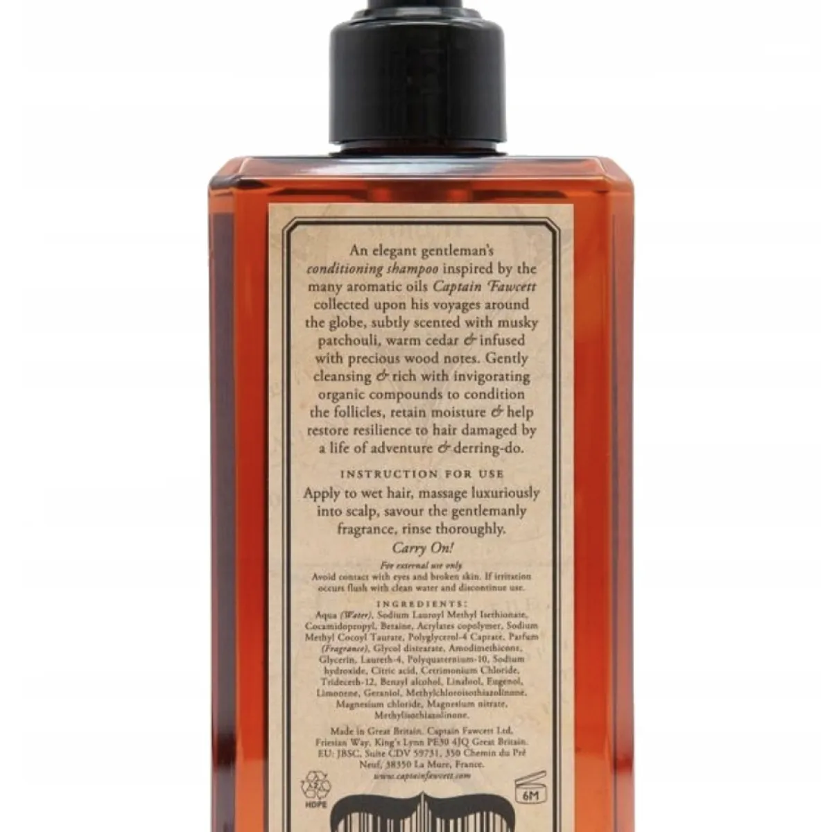 Captain Fawcett - Expedition - Szampon do włosów 250ml