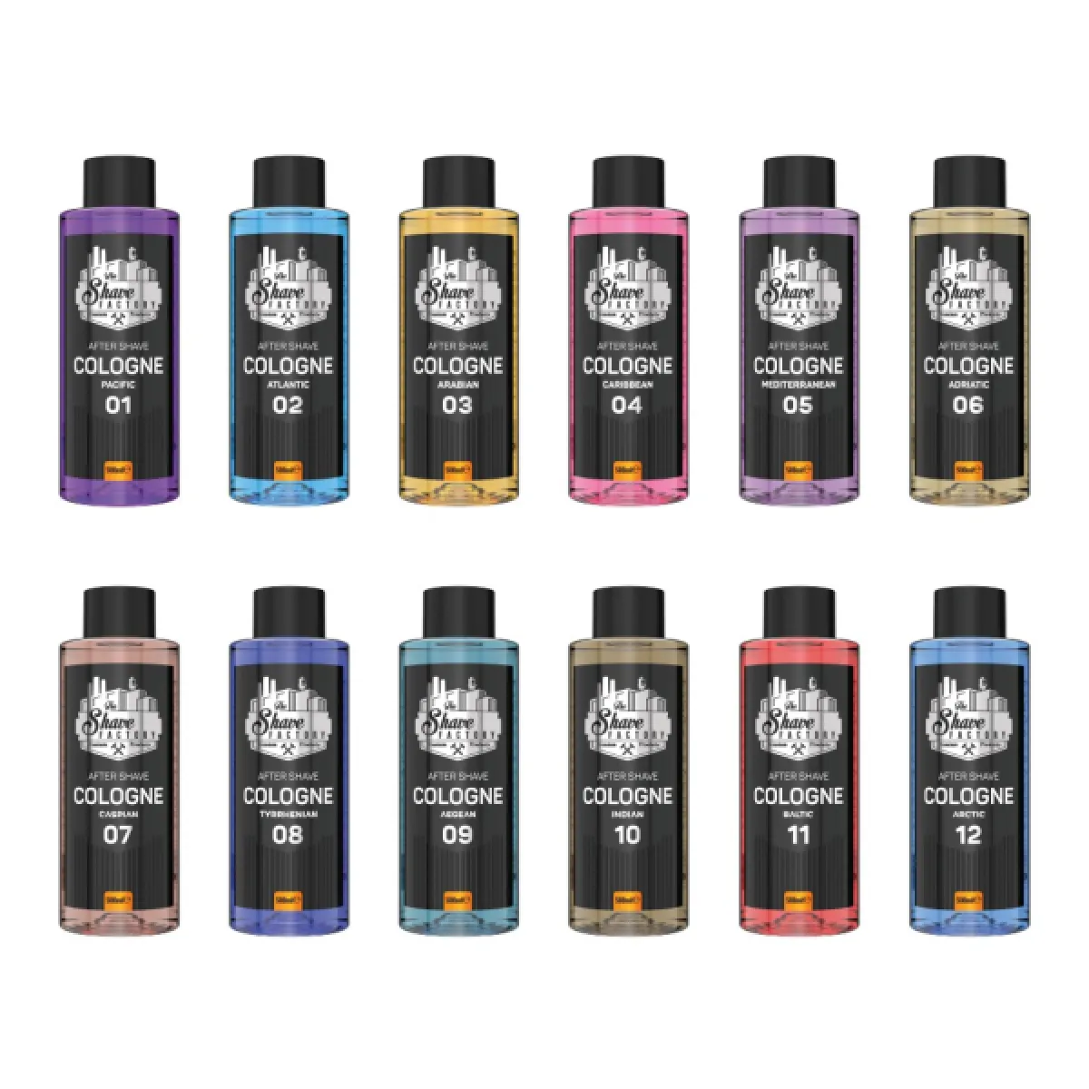 The Shave Factory - Caribbean 04 After Shave Cologne - Perfumowana Woda Kolońska po Goleniu 500ml