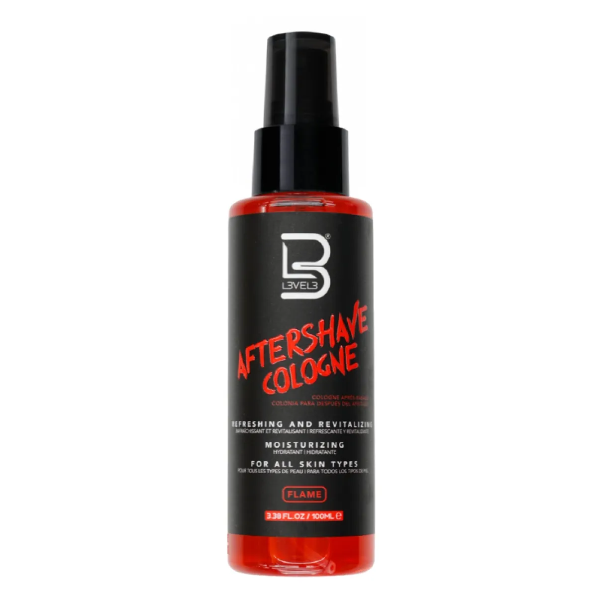 L3VEL3 - Flame Aftershave Cologne - Woda po goleniu 100ml