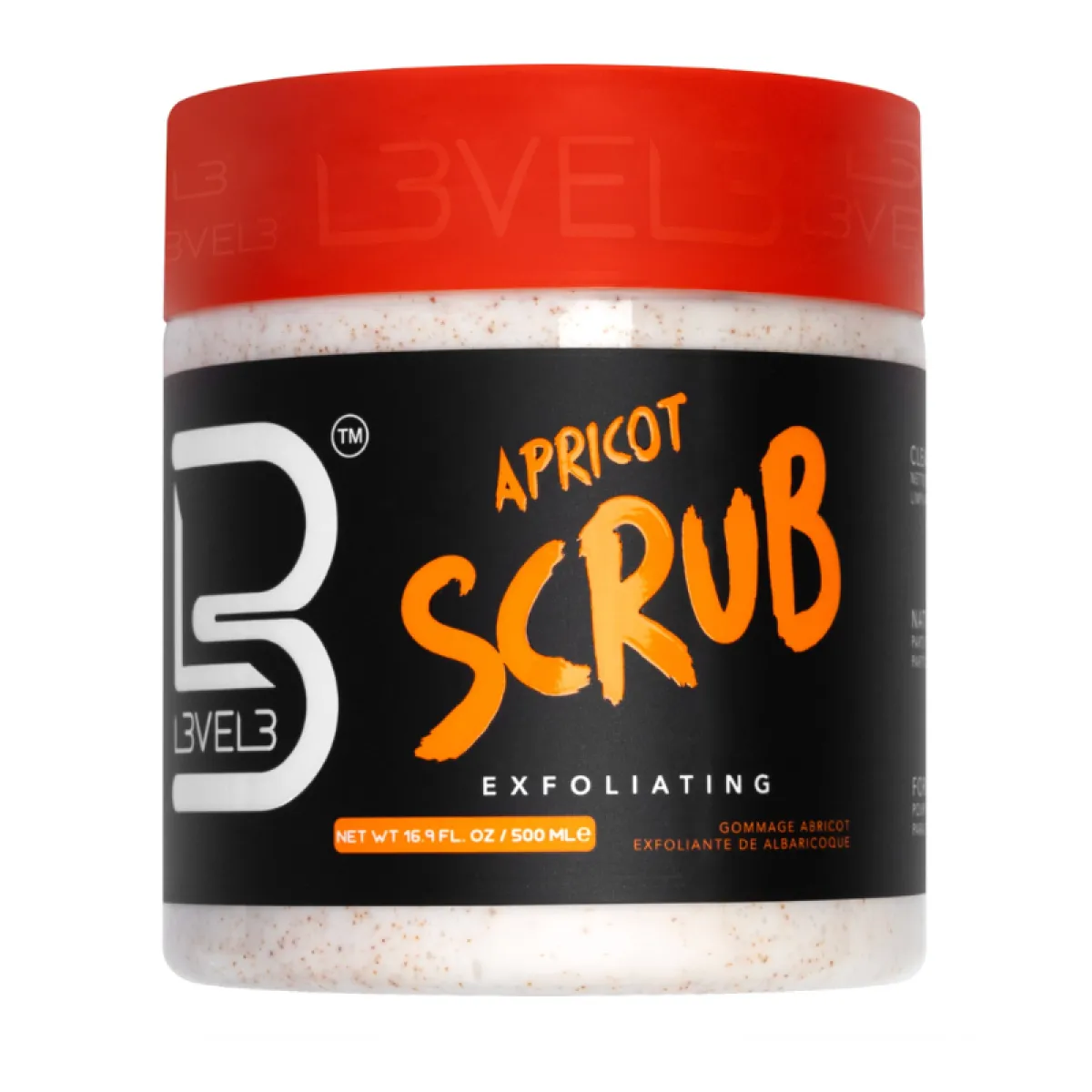 L3VEL3 -Apricot Scrub - Peeling Morelowy 500 ml