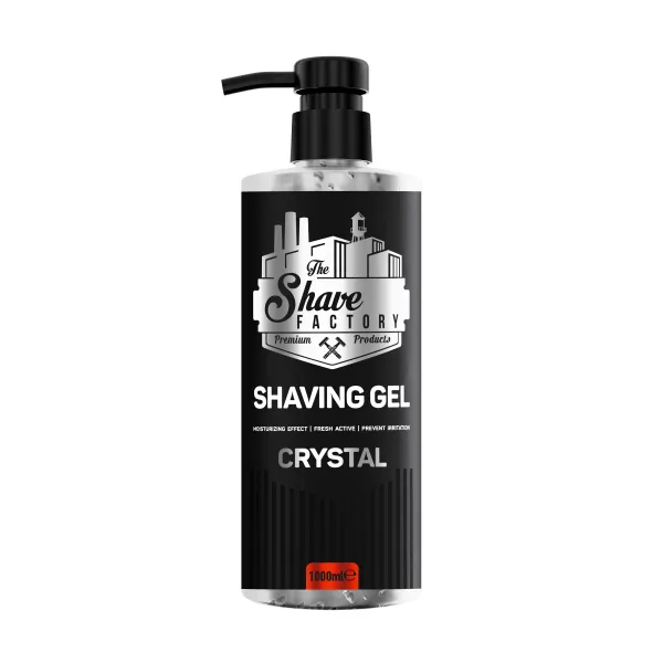 The Shave Factory - Crystal Shaving Gel - Żel do golenia 1000ml
