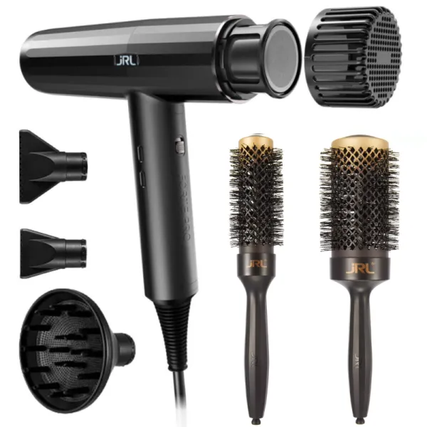 JRL Forte Pro 2020H - zestaw suszarka do włosów 2150W i 2 szczotki