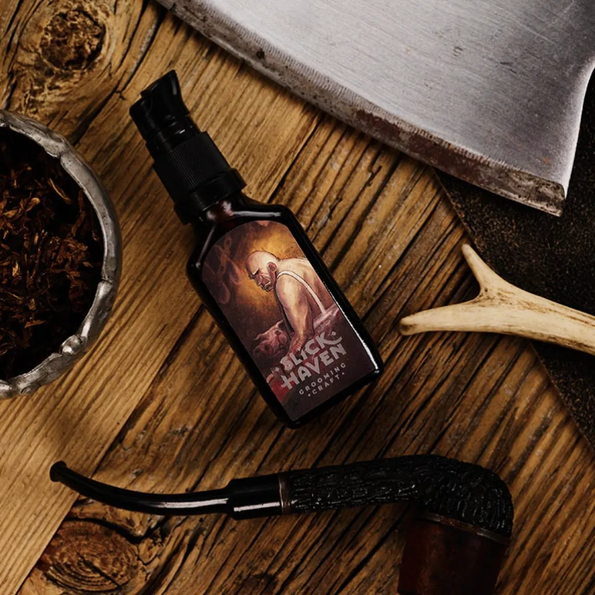 Slickhaven - Greasy Butcher - Olejek do brody 30ml