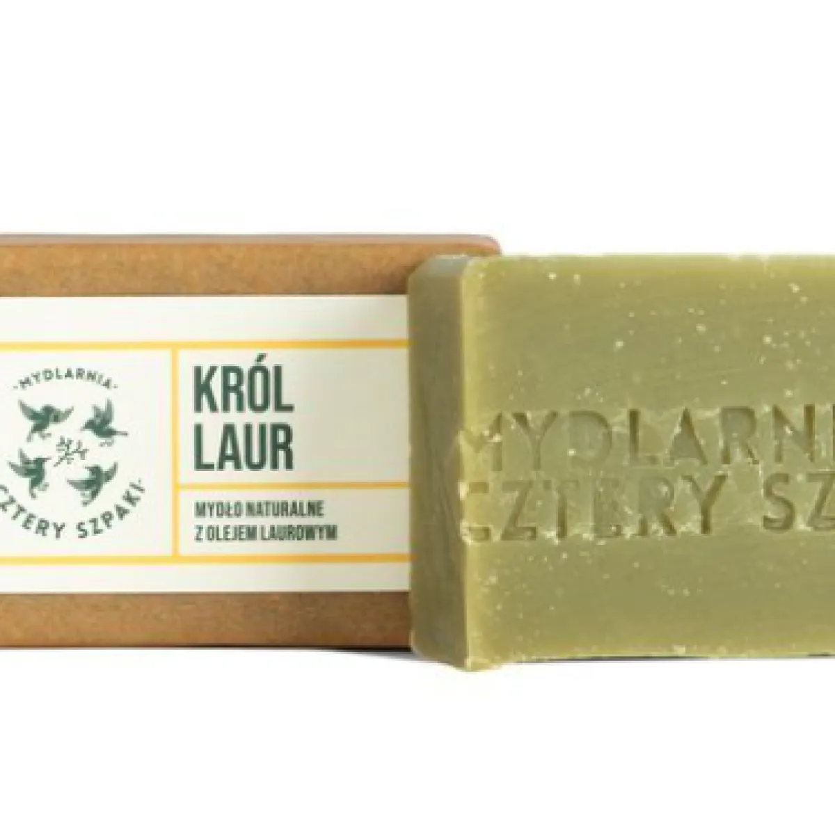 Cztery Szpaki - Król Laur - Naturalne mydło w kostce 110g