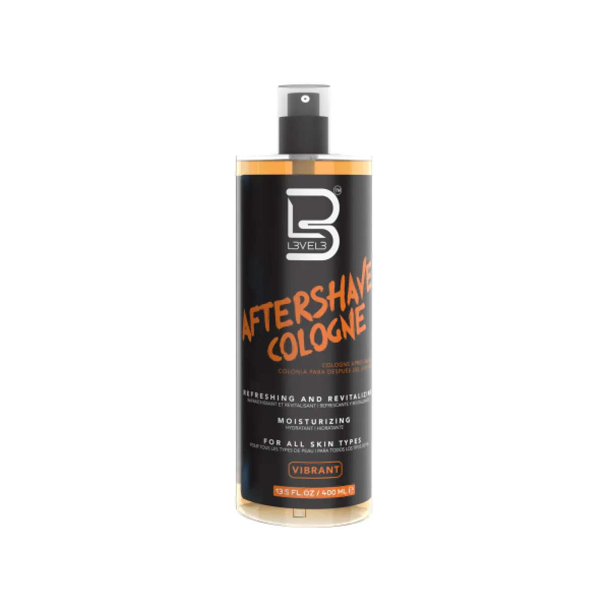 L3VEL3 - Vibrant Aftershave Cologne - Woda po goleniu 400ml