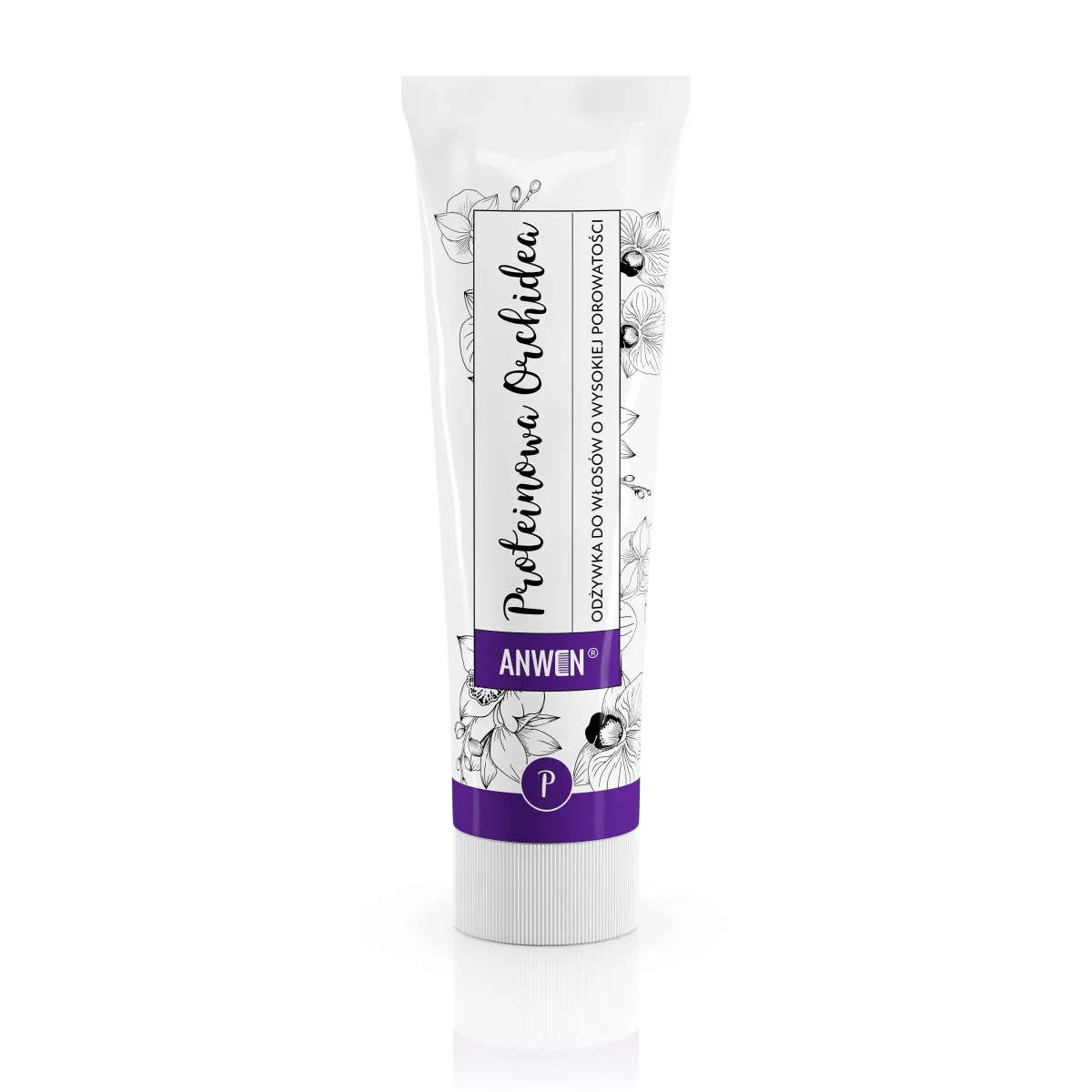 Anwen - Proteinowa Orchidea - Proteinowa odżywka do włosów wysokoporowatych 100ml