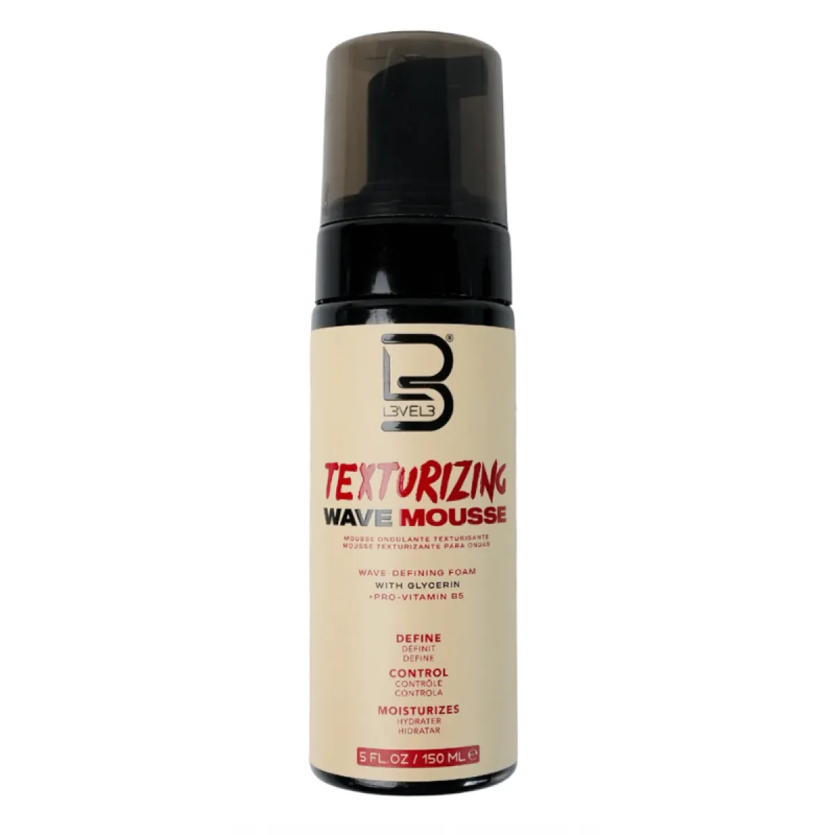 L3VEL3 - Texturizing Wave Muss - Pianka teksturyzująca o działaniu falującym 150 ml