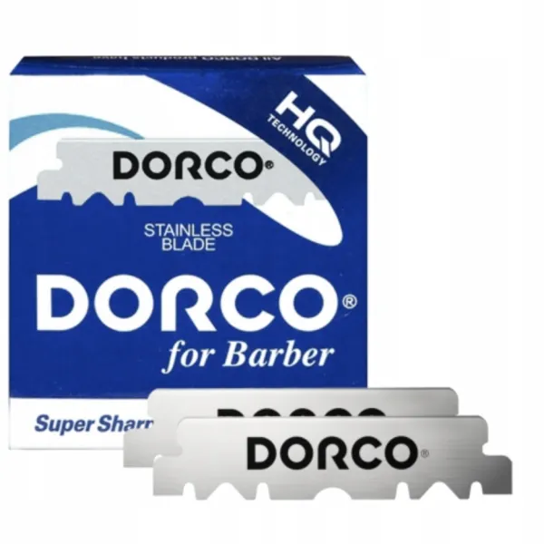 Dorco - Dorco Single Edge Blue - Żyletki połówki do golenia 100szt.