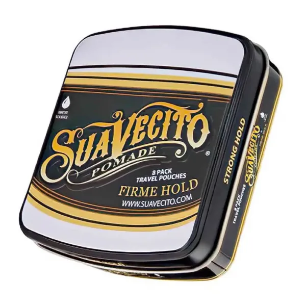 Suavecito - Firme Hold Pomade - Pomada Do Włosów Podróżne Saszetki 8x14g