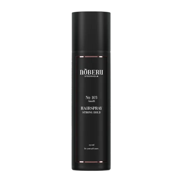 Noberu - Hairspray - Strong Hold - Sandalwood - Spray do włosów 250ml