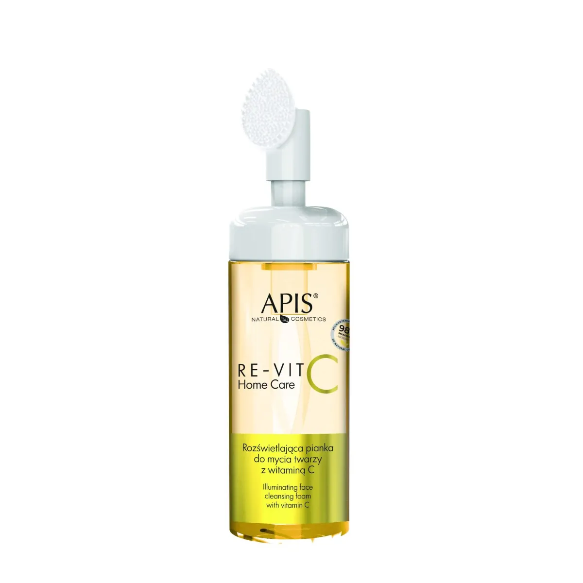 Apis - Re-Vit C- Home care - Rozświetlająca Pianka do Mycia Twarzy z Witaminą C 150ml