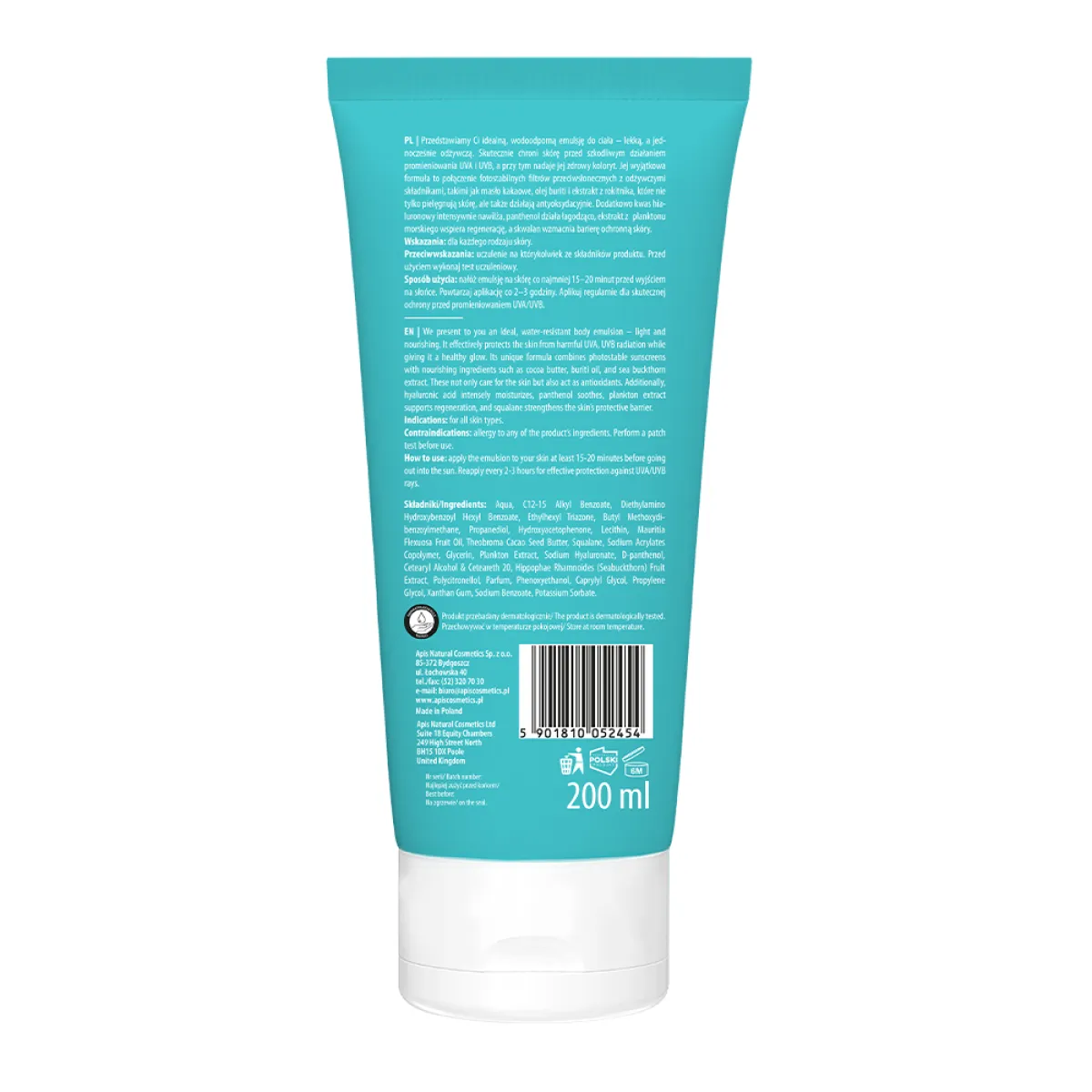 Apis - PURE SUN CARE Emulsja do ciała SPF 30 - 200ml