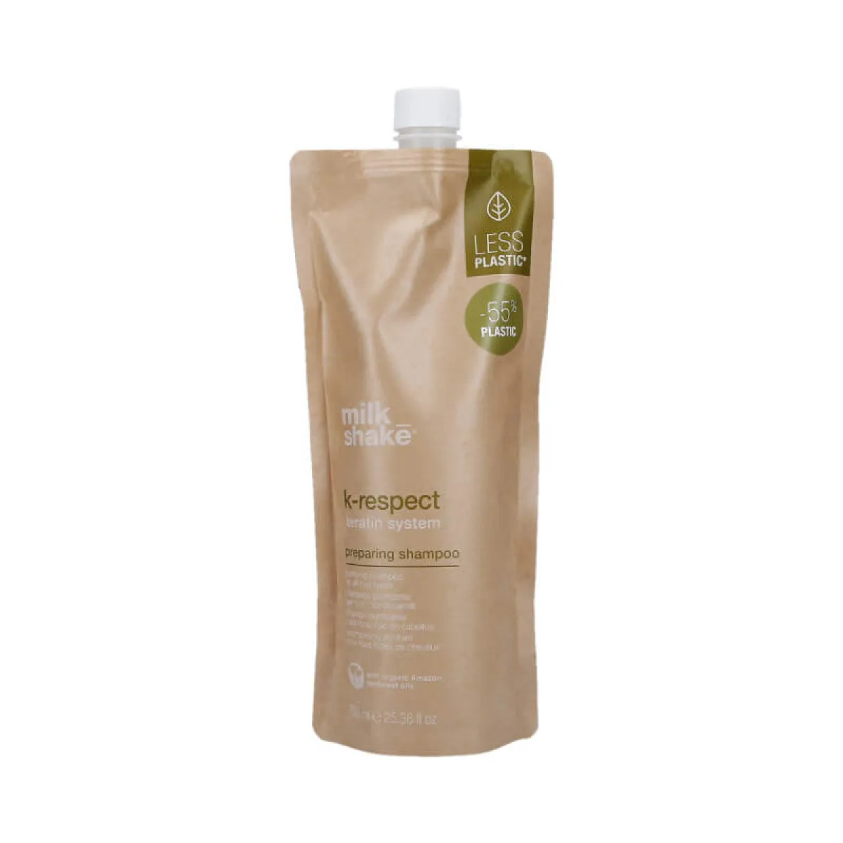 Milkshake K-Respect Preparing - Przygotowujący do zabiegu wygładzania Szampon 750ml