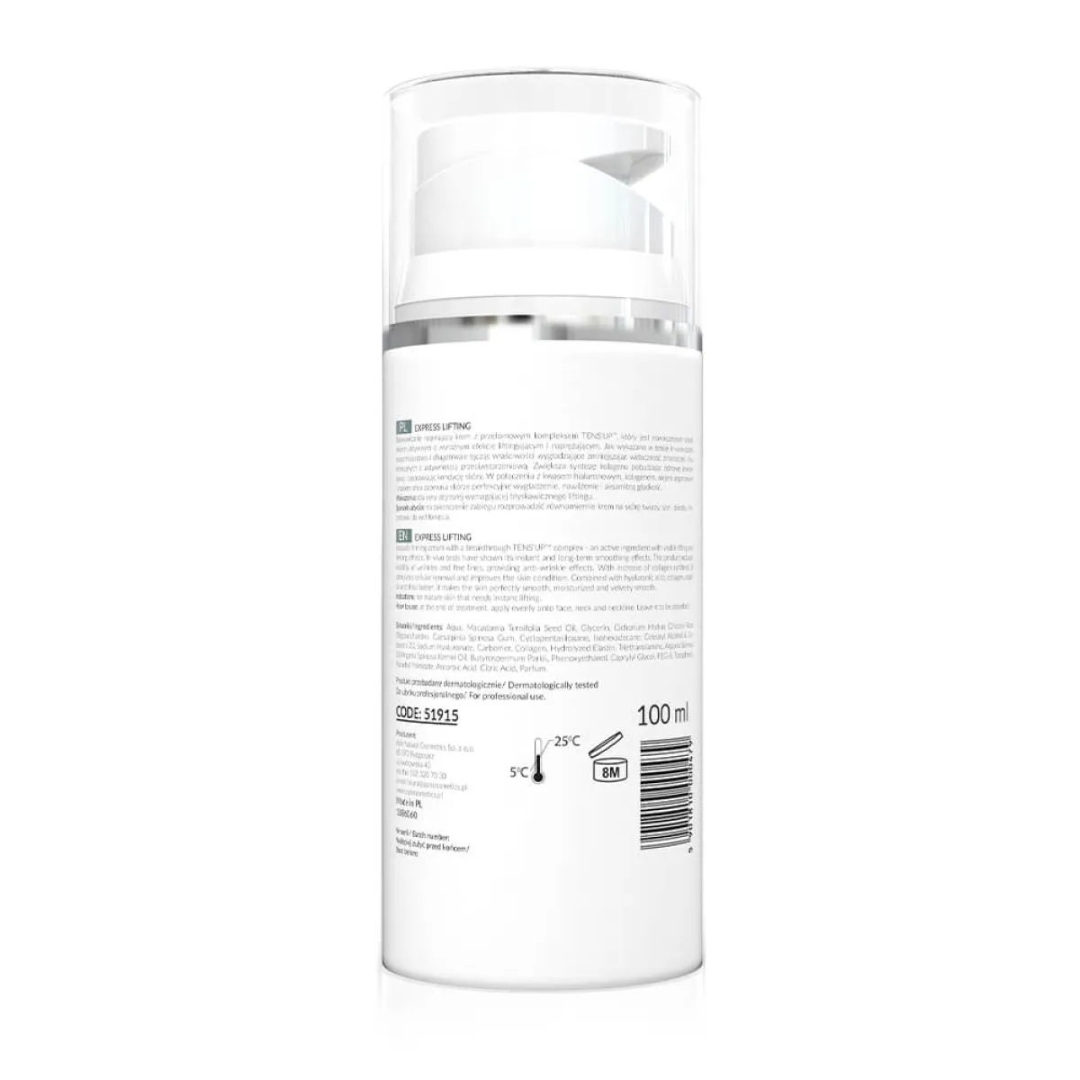 Apis - Express Lifting - Krem intensywnie napinający do twarzy z kompleksem TENS'UP 100ml