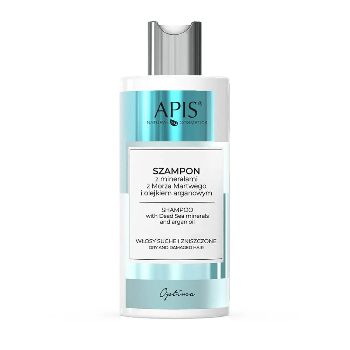 Apis - Optima - Szampon z minerałami z Morza Martwego i olejkiem arganowym 300ml