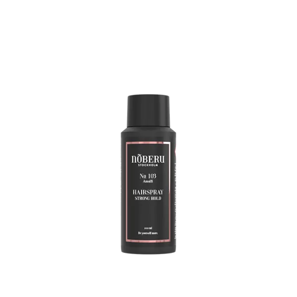 Noberu - Hairspray - Strong Hold - 100ml - Sandalwood - Spray do włosów 100ml