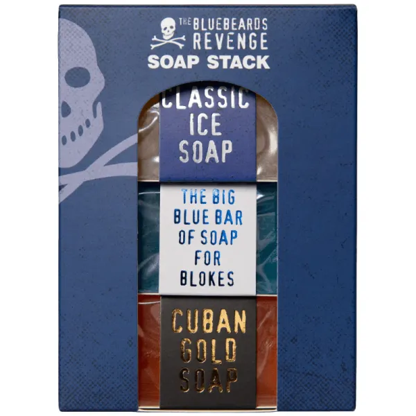 The Bluebeards Revenge - Soap Stack - Zestaw Mydeł do Rąk i Ciała 3x 175g