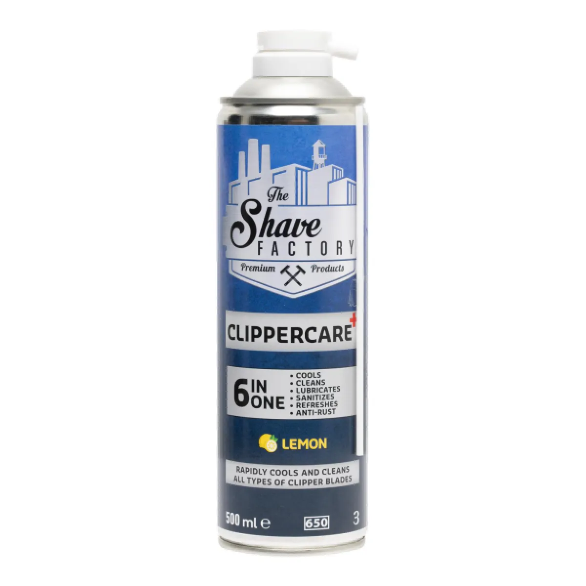 The Shave Factory - Clippercare Spray 6in1 - Spray do maszynek 6w1 500ml
