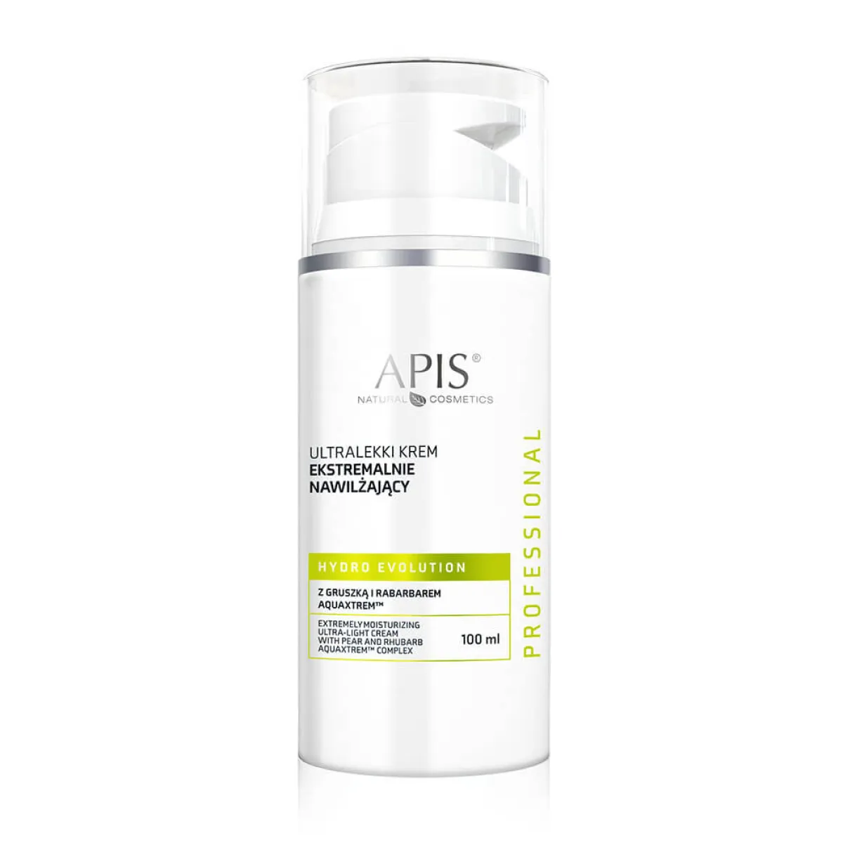 Apis - Hydro Evolution - Krem  do twarzy ekstremalnie nawilżający z gruszką i rabarbarem AQUAXTREM TM 100ml