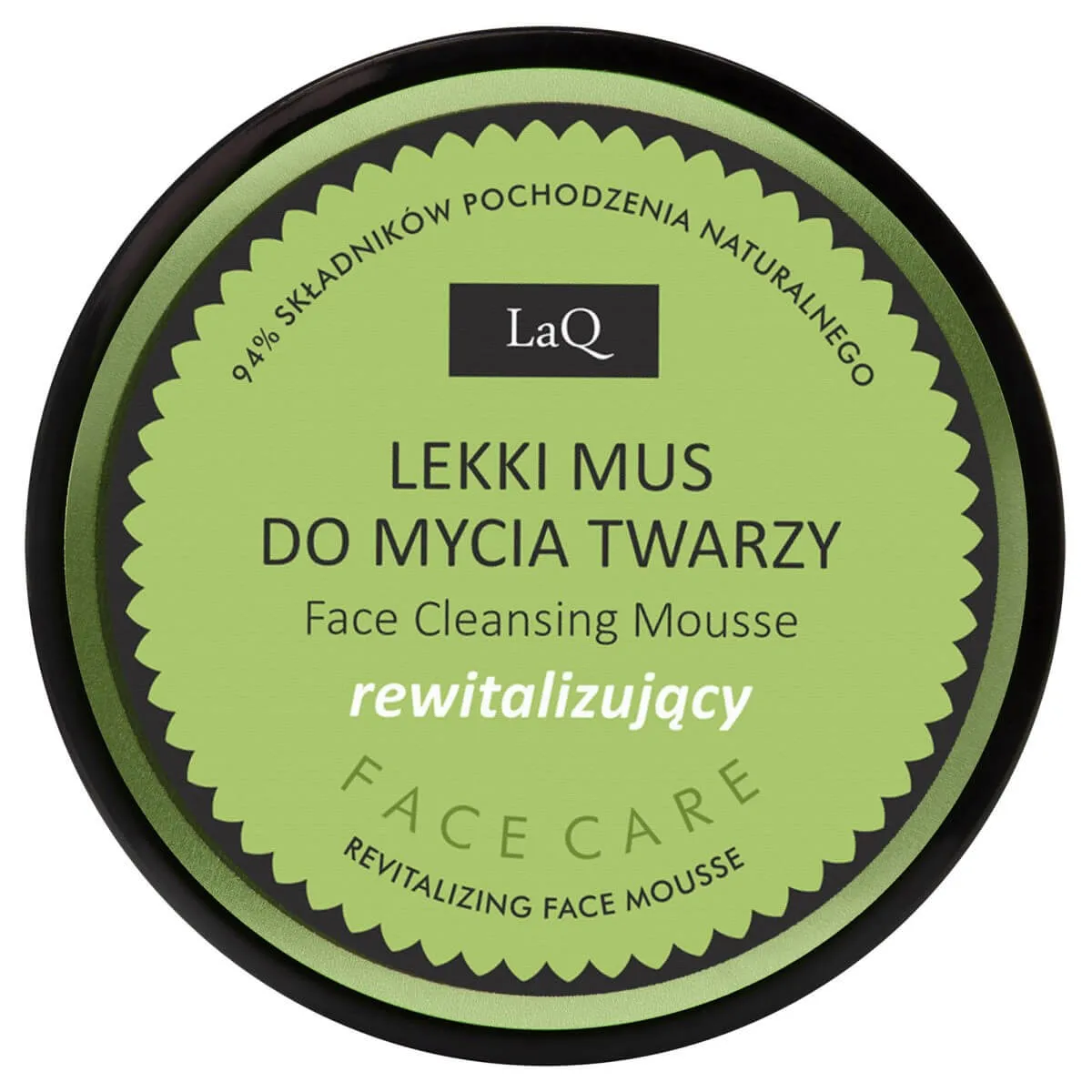 LaQ - Kiwi i Winogrona - Rewitalizujący mus do mycia twarzy 100ml