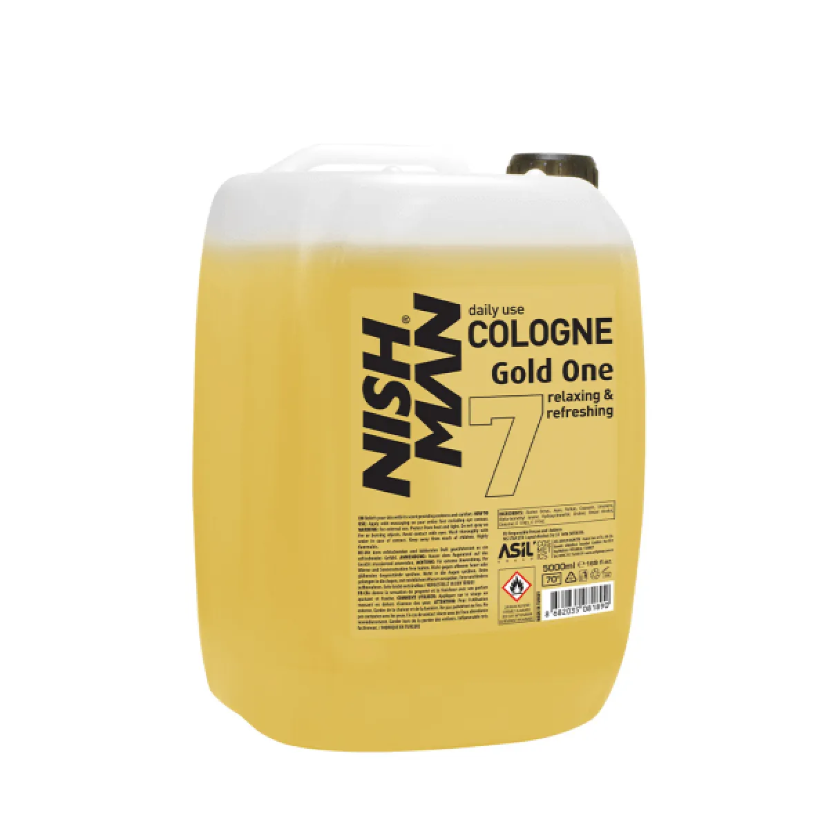 Nishman - 07 Gold One - Aftershave, Woda po goleniu 5000ml