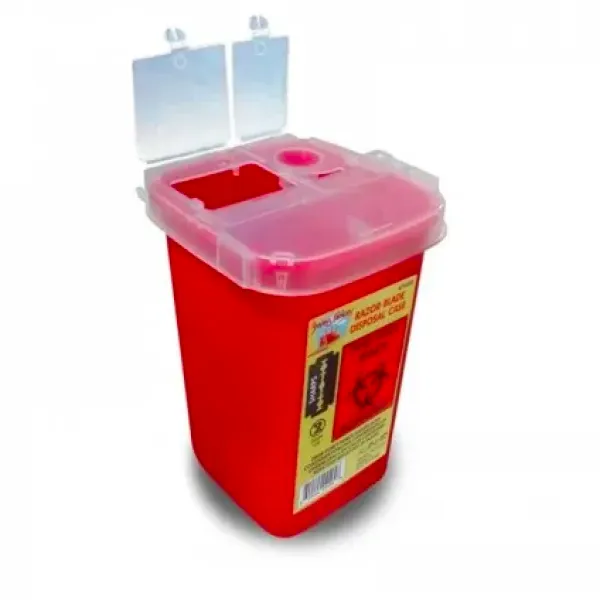 The Shave Factory - Razor Blade Disposal - Pojemnik na zużyte ostrza i małe odpady medyczne