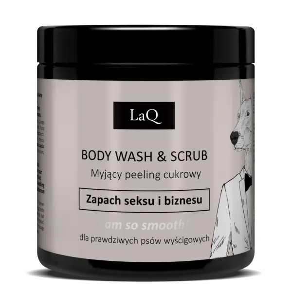 LaQ - Doberman - Myjący Peeling Cukrowy 220g