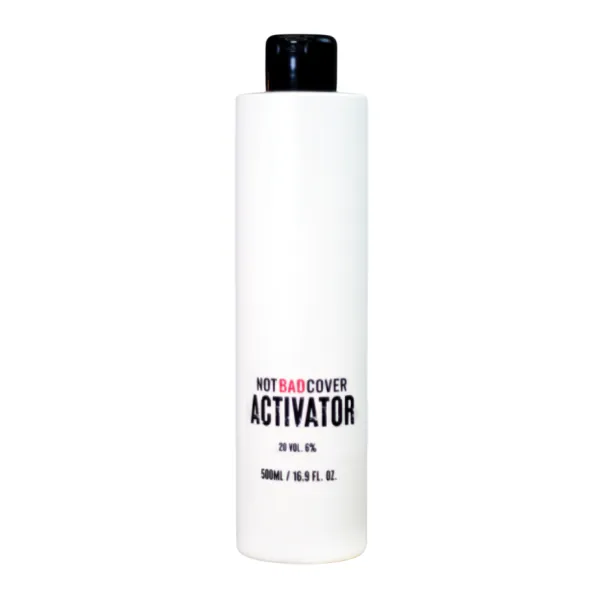 Not Bad Stuff - Not Bad Cover Activator - Aktywator (6%) do odsiwiacza do włosów i brody 500ml