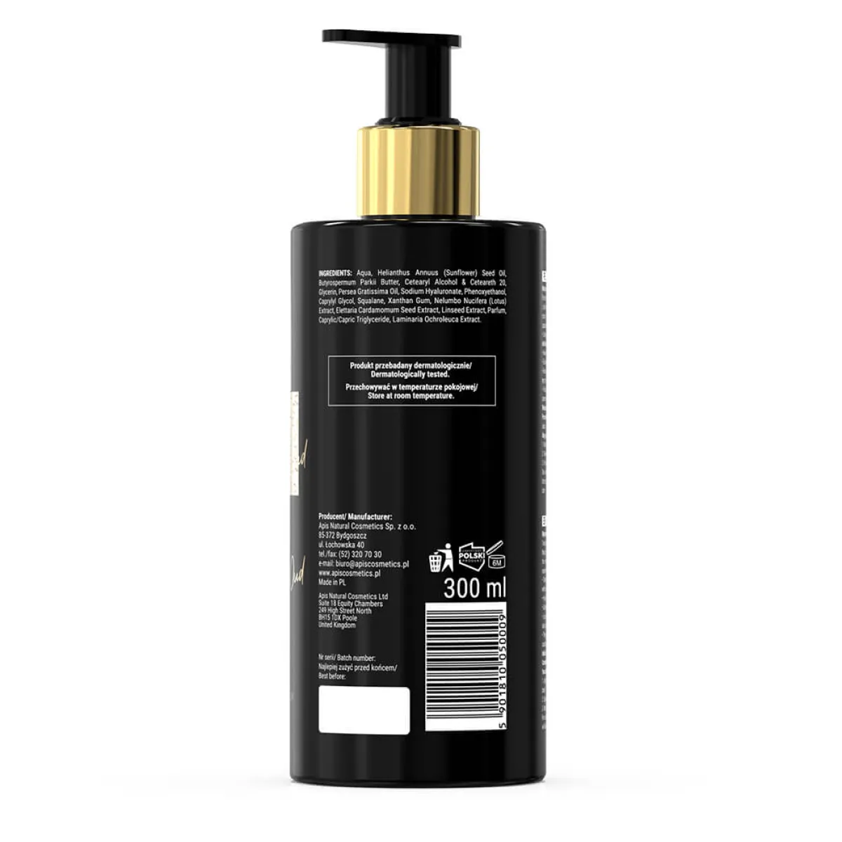 Apis - Mystic Oud - Odżywczy balsam do ciała i rąk 300ml