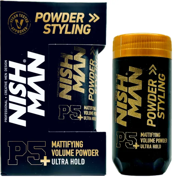 Nishman - P5 Ultra Hold Hair Powder  - Puder do stylizacji włosów 20g