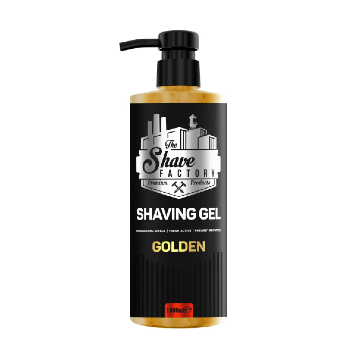 The Shave Factory - Golden Shaving Gel - Żel do golenia 1000ml