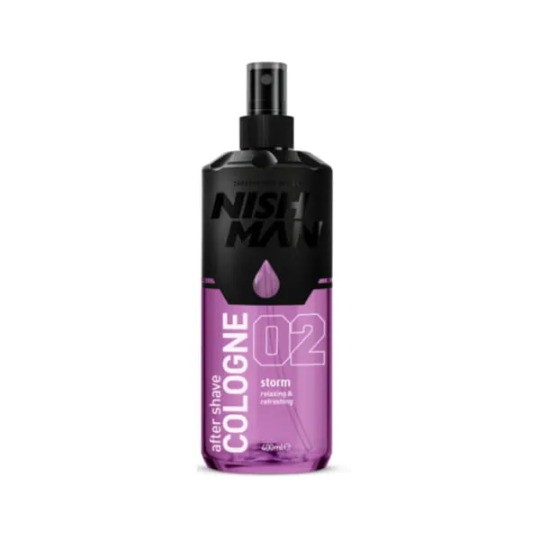Nishman - 02 Storm - Aftershave, Woda po goleniu 400ml PAKIET 6+1