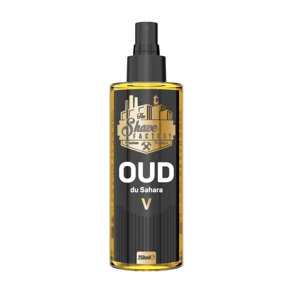 The Shave Factory - OUD V Du Sahara After Shave Cologne - Perfumowana Woda po Goleniu 250ml