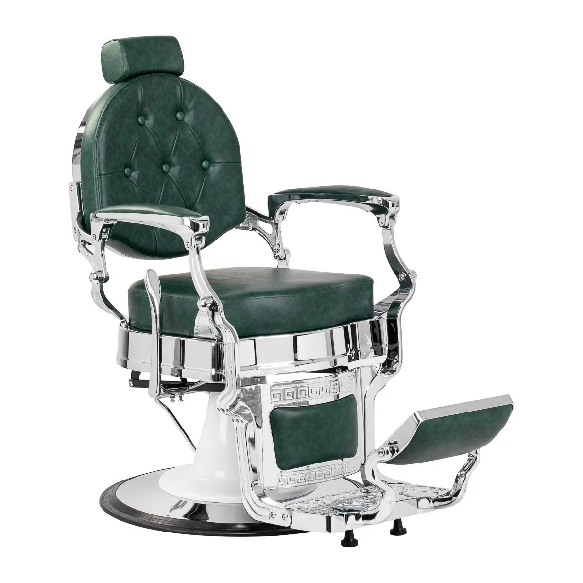Fotel barberski Gabbiano President zielony