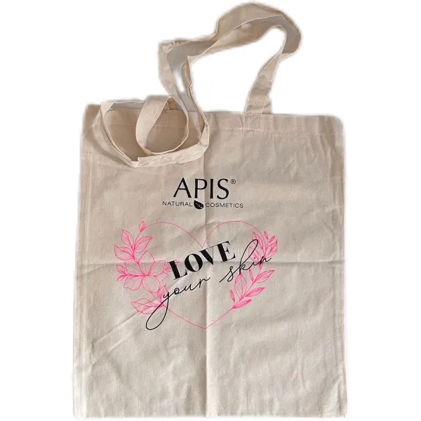 Apis - Torba Love Your Skin - Bawełniana torba na zakupy 40x35 cm