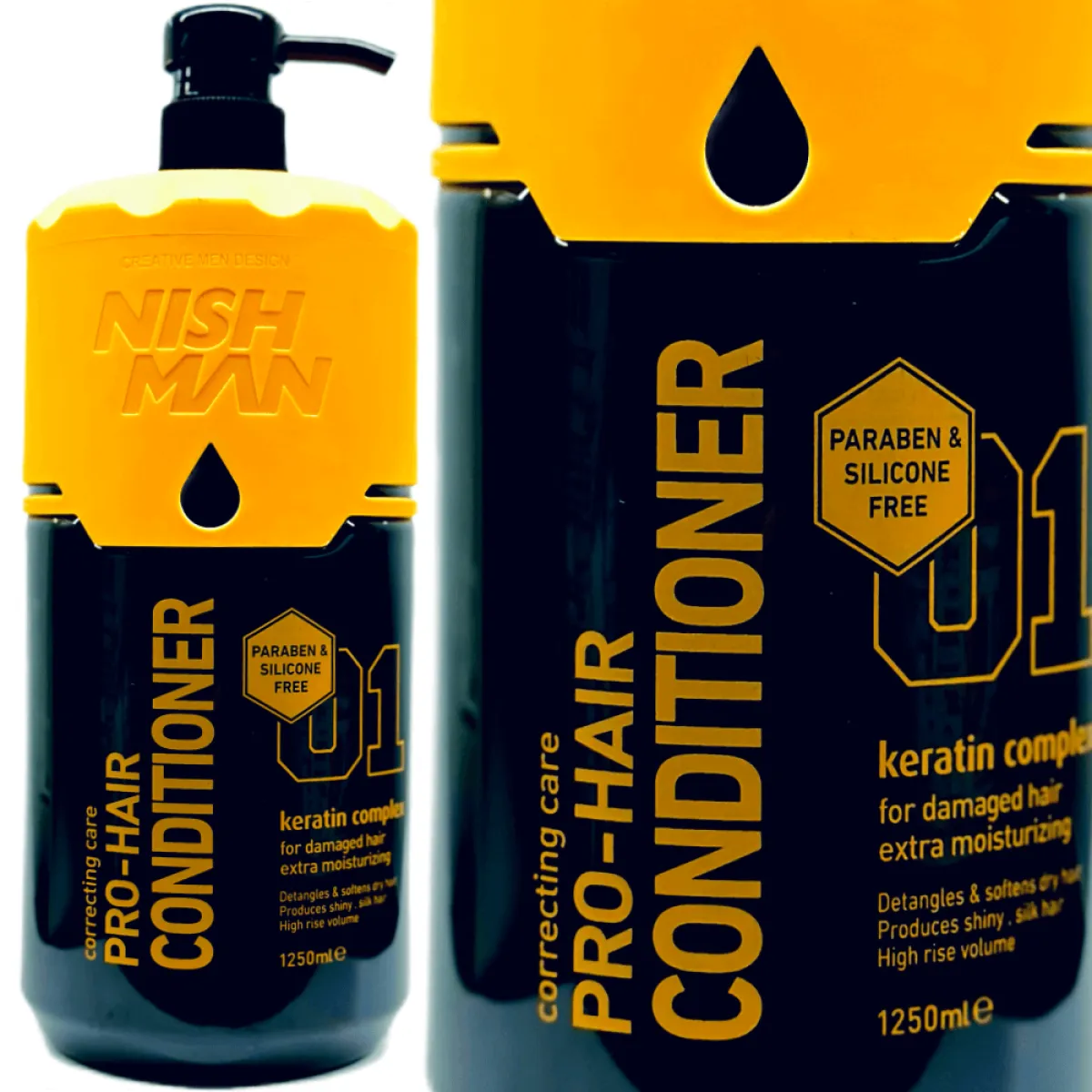 Nishman - 01 Pro-Hair Conditioner - Odżywka do włosów 1250ml