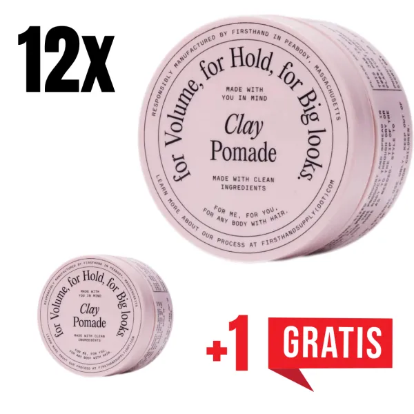 Firsthand Supply - Clay Pomade - Wodna pomada do włosów 88ml 12+1 SAMPLE