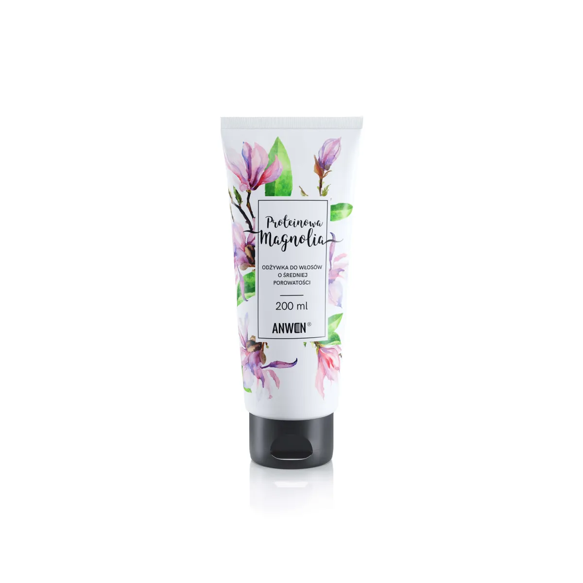 Anwen - Proteinowa Magnolia - Proteinowa odżywka do włosów średnioporowatych 200ml