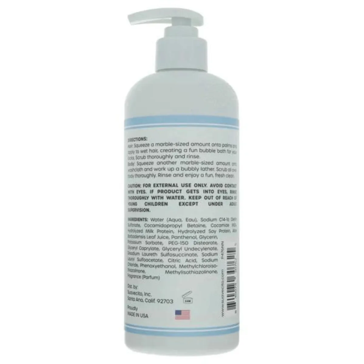 Suavecito - Kid's 3-IN-1 - Szampon, Odżywka i Żel do Mycia Ciała dla Dzieci 473ml