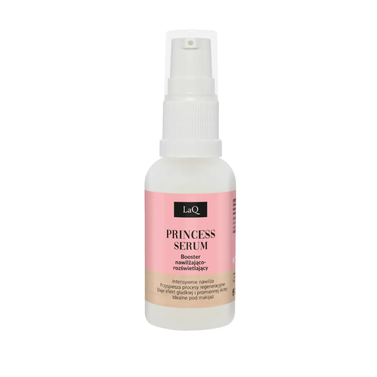 LaQ - Princess Serum - Blur Effect! - Booster Nawilżająco-Rozświetlający 30ml