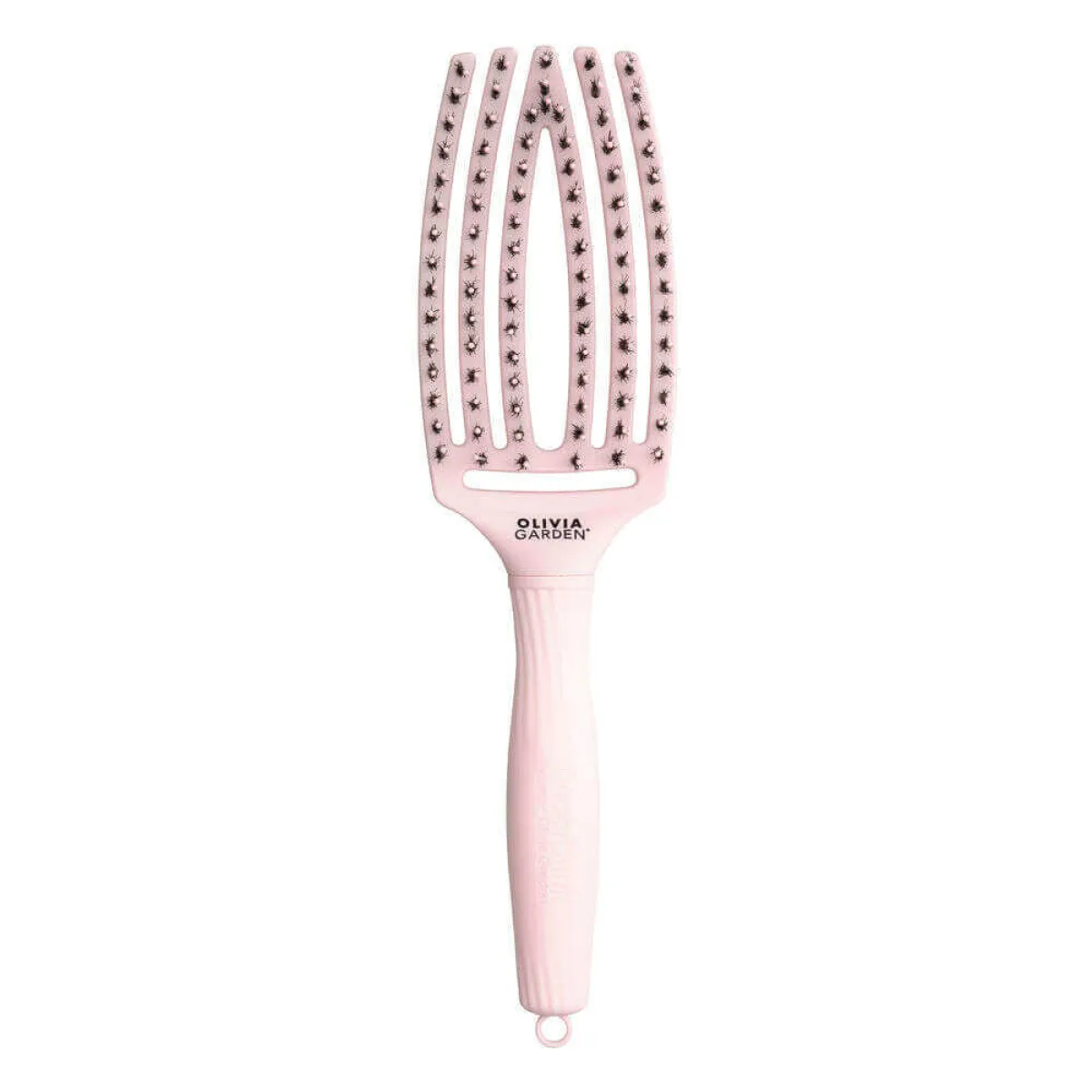 Olivia Garden - Fingerbrush Combo Pastel Pink Medium - Szczotka do Włosów
